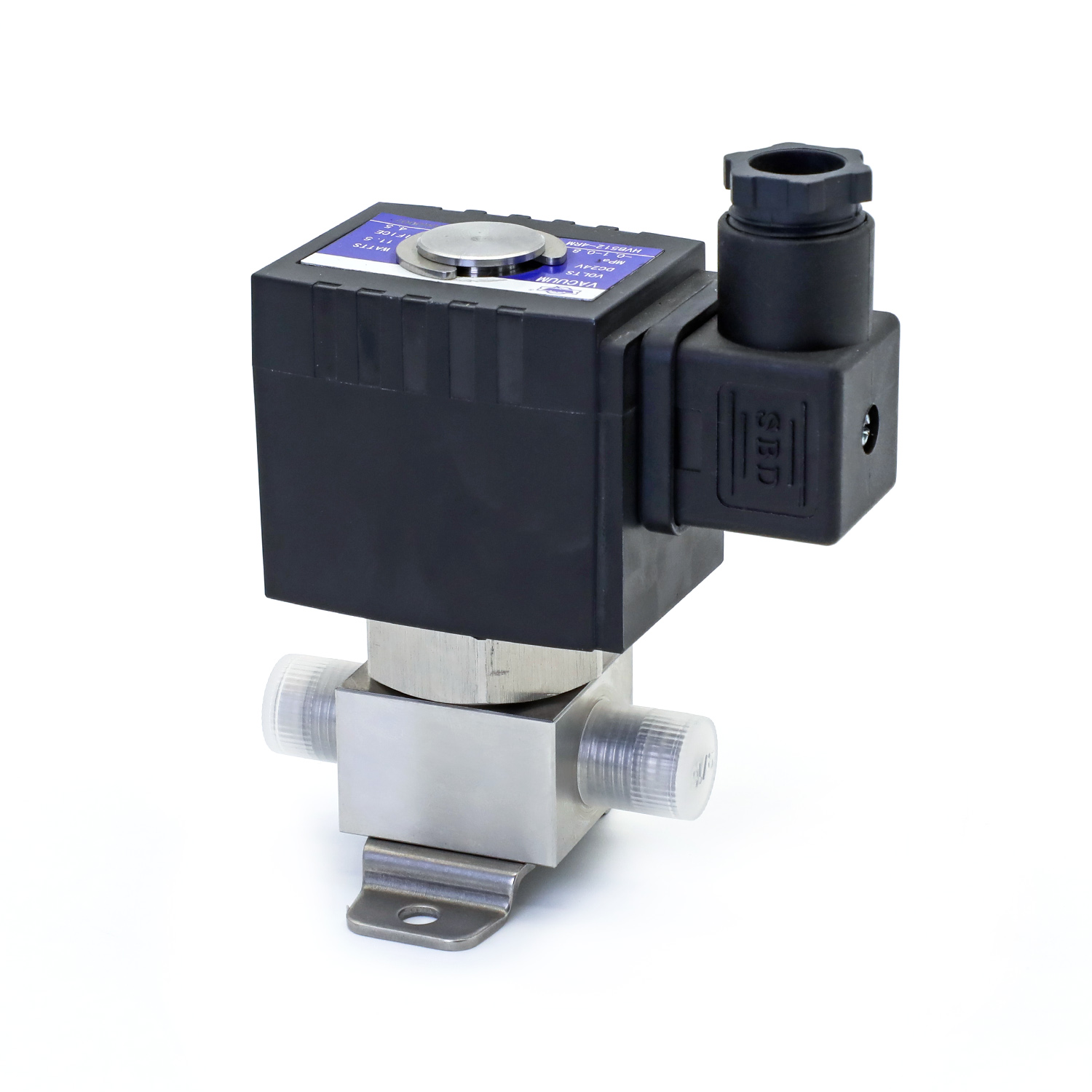High Vacuum Solenoid Valve
